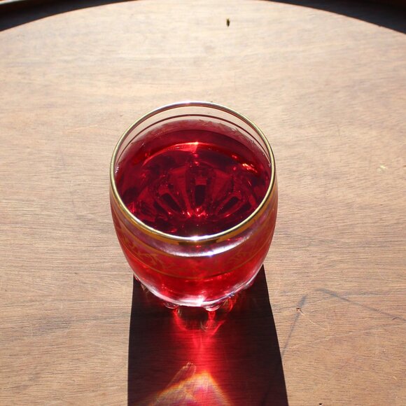 Vintage Victoria Crystal Whiskey Glasses – Gold Trim – Rocks Glass Set – Holiday - Picture 12 of 16